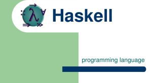 زبان برنامه نویسی Haskell